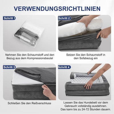 Pawk Orthopaedic Dog Bed memory foam