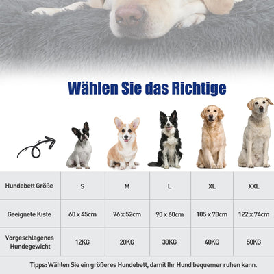 KSIIA ortopædisk Hunde seng Large/Medium