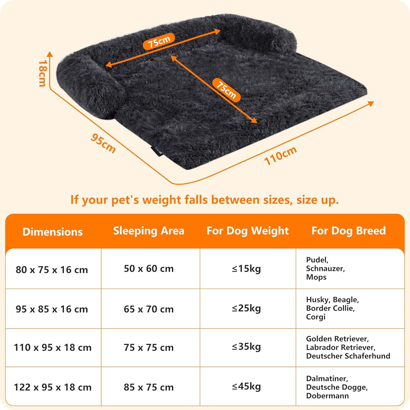 HMTOPE plys tæppe seng