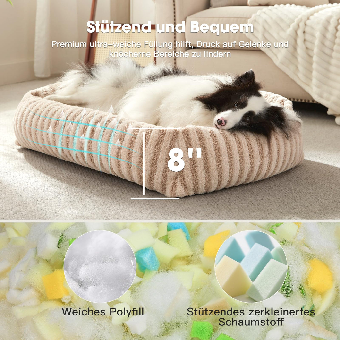 Pawk Soft Calming hunde seng