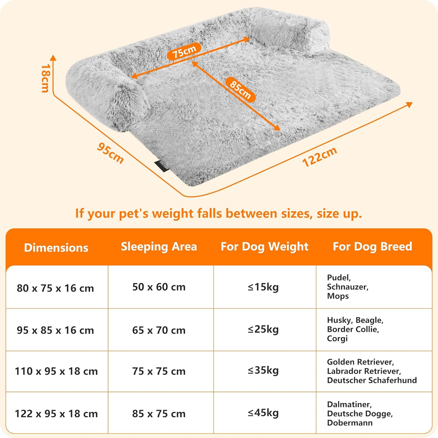 HMTOPE plys tæppe seng