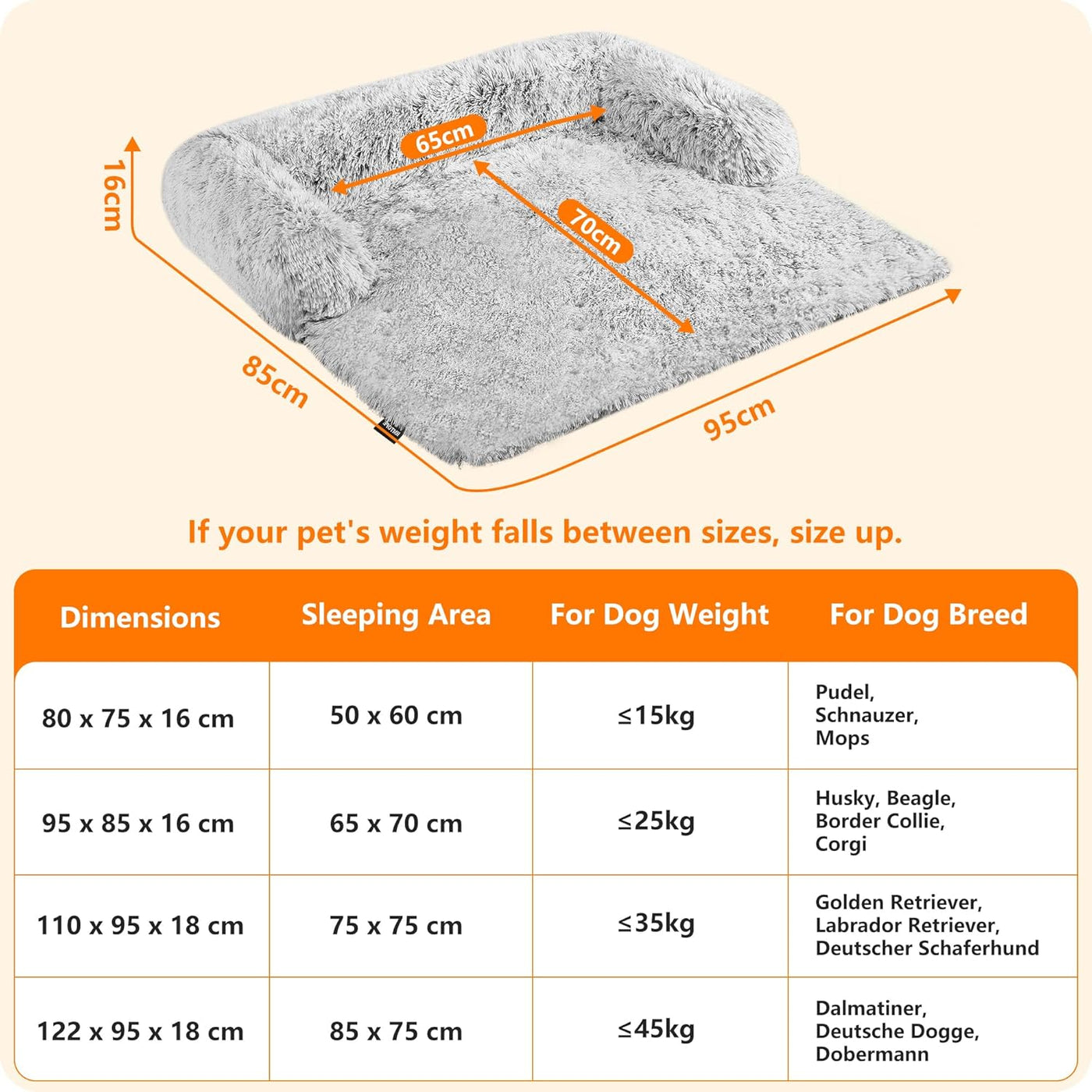HMTOPE plys tæppe seng